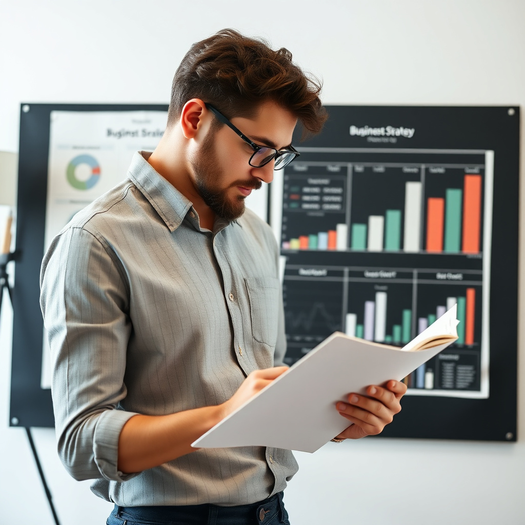 Business strategy and analytics dashboard
