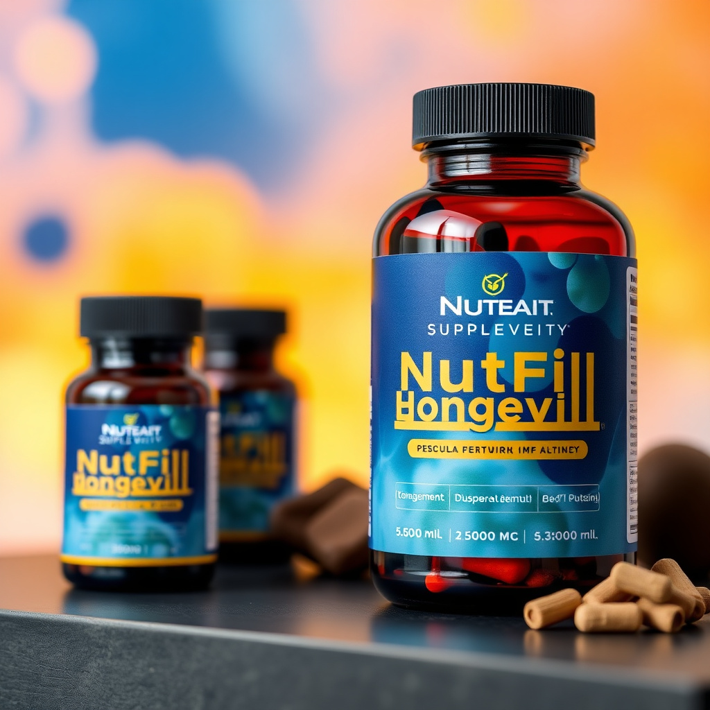 NutFill supplement bottles