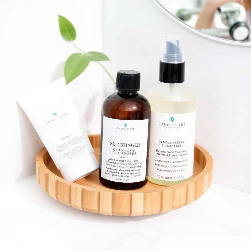 Nourishing shampoo bottles