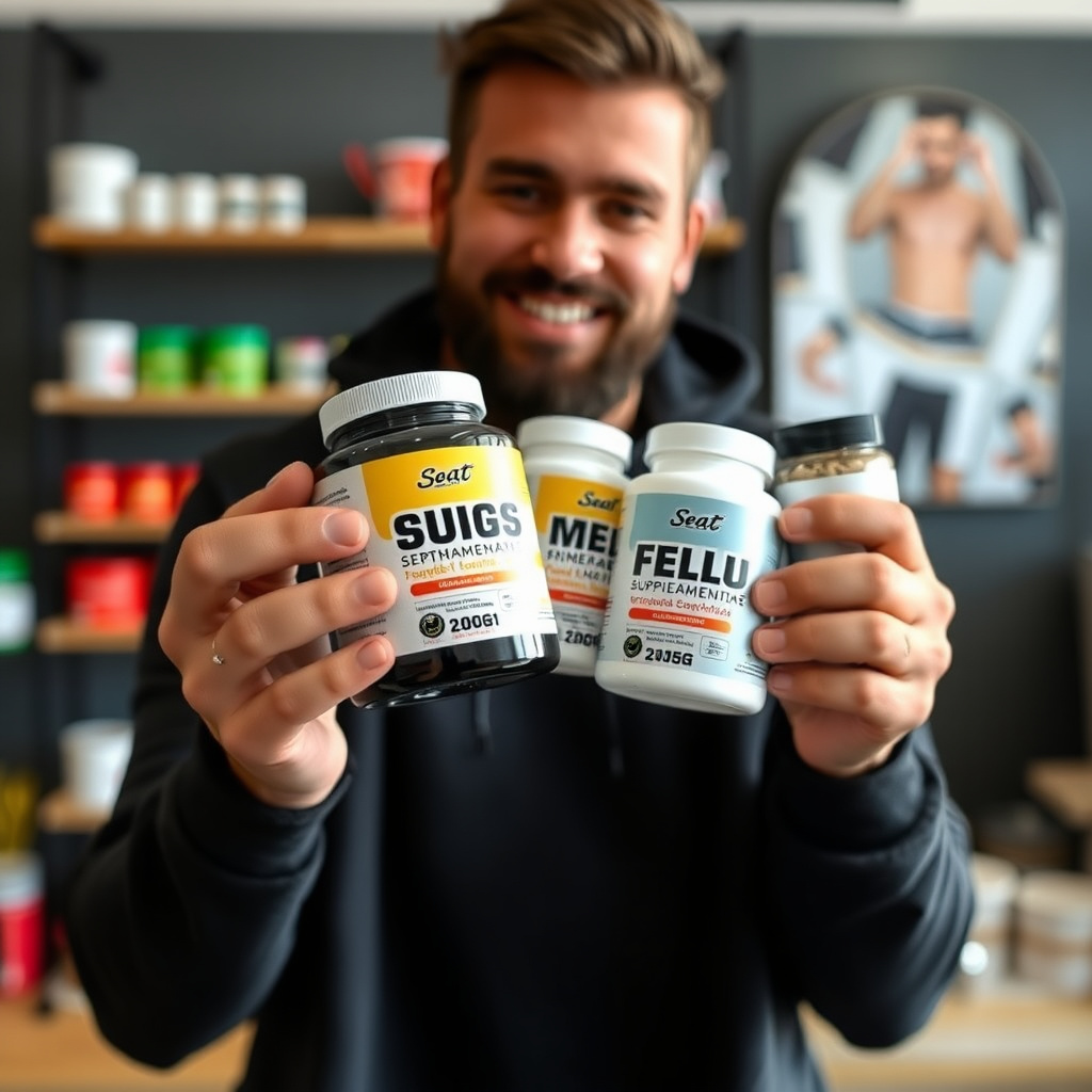 Creator with branded supplement products