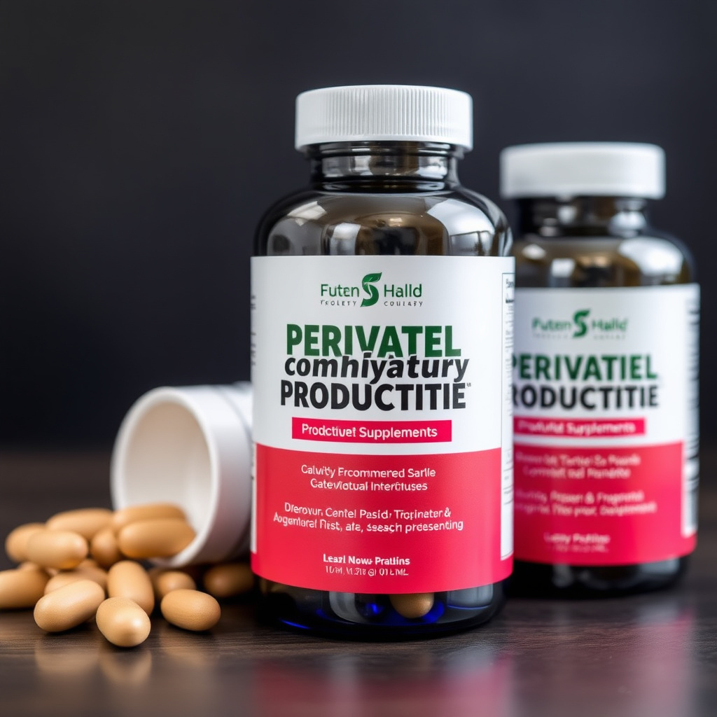 Productivity supplement bottles
